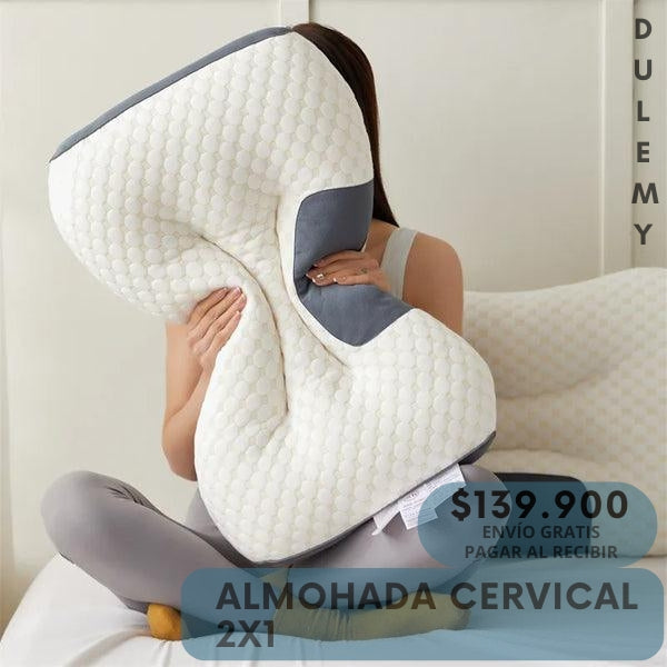 Almohada cervical 2x1